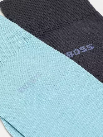BOSS | Socken 2er Pkg. turquoise / aqua | 